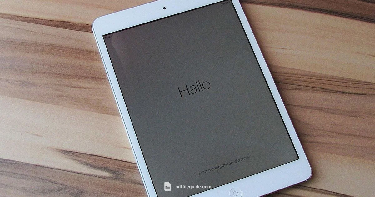 PDF on iPad - PDF File Guide