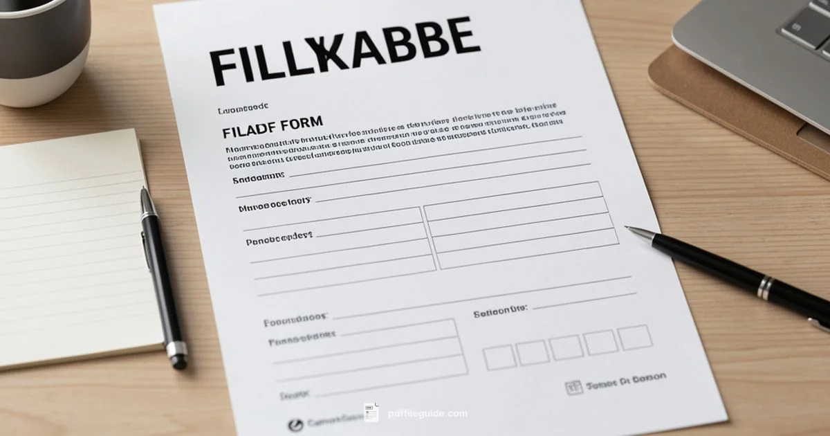 Fillable PDF Forms Fillable PDF Forms - PDF File Guide