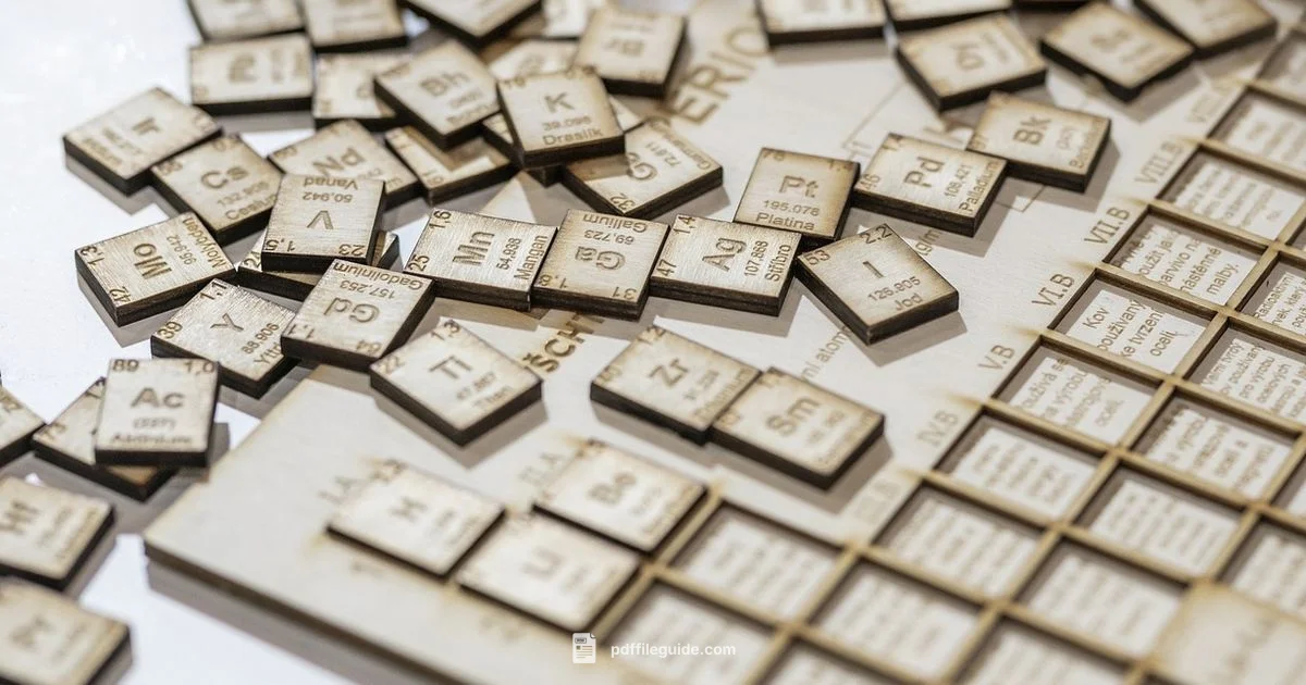 Elements PDF Table - PDF File Guide