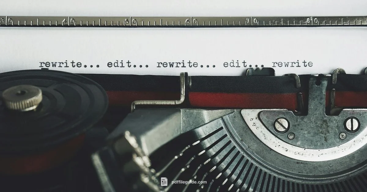 Edit PDF Text - PDF File Guide