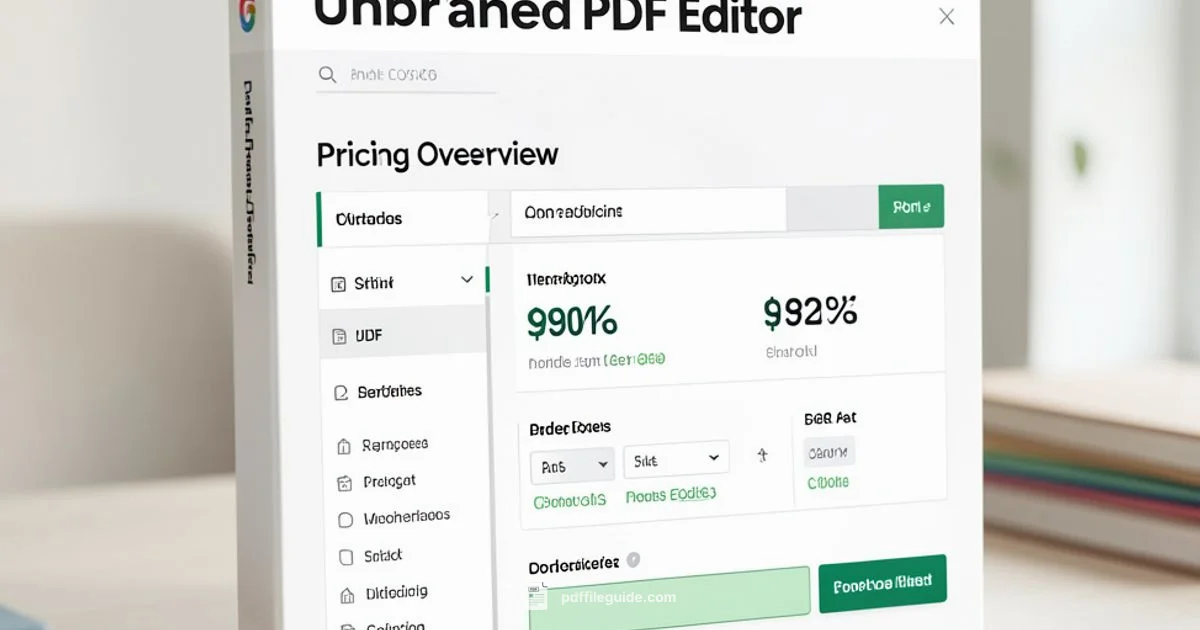PDF Editor Pricing - PDF File Guide