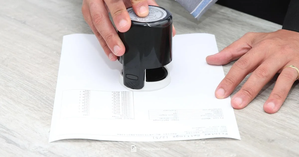 Signing with or without account - PDF File Guide