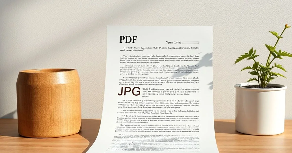 Convert PDF to JPG - PDF File Guide