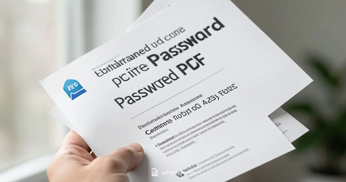 Open Passworded PDFs - PDF File Guide