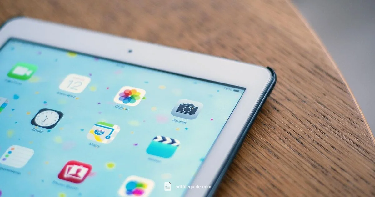 PDF on iPad - PDF File Guide