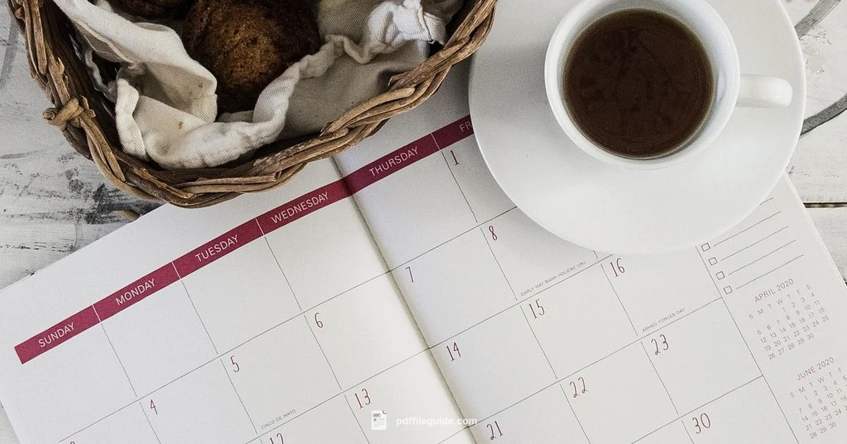 Printable Calendar Guide Printable Calendar Guide - PDF File Guide