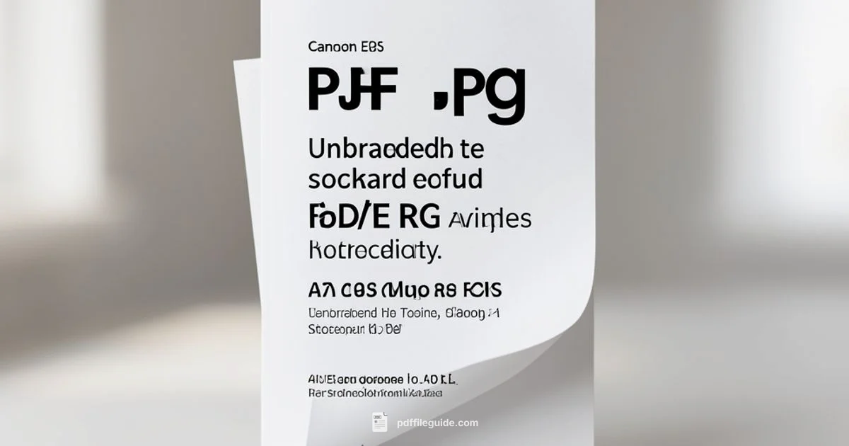 PDF to JPG Conversion - PDF File Guide