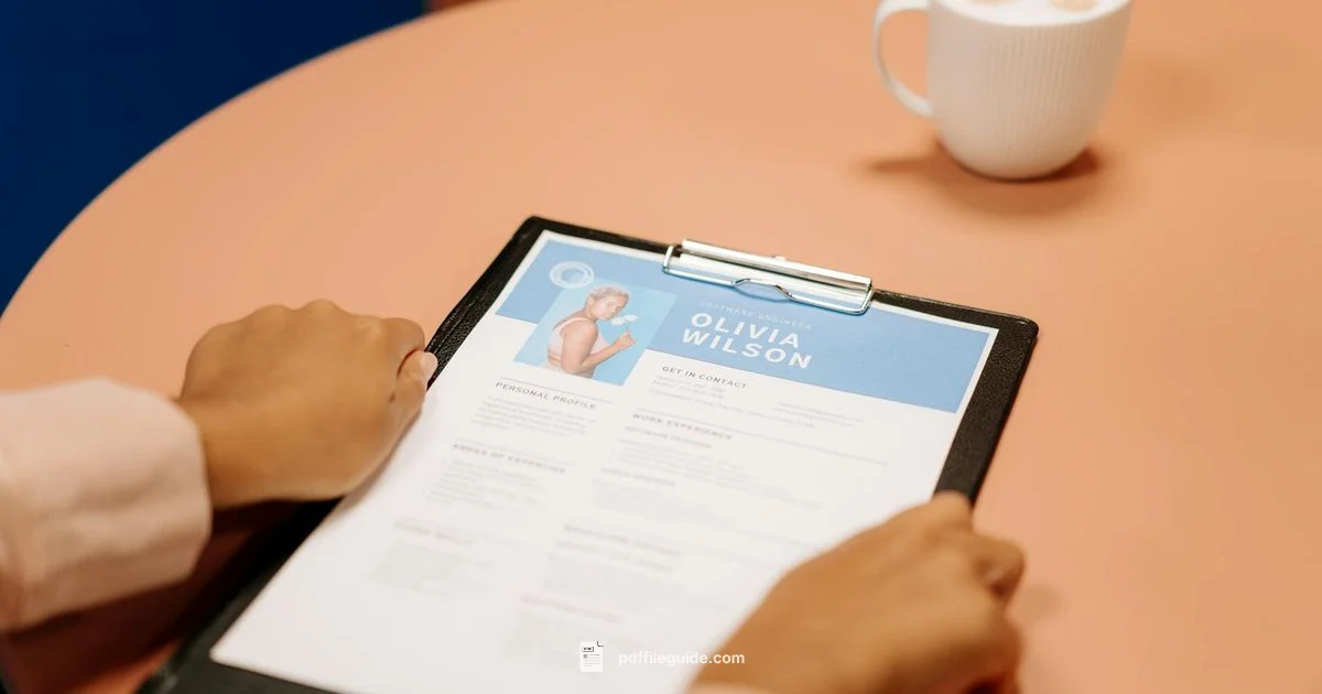 PDF Resume Guide - PDF File Guide