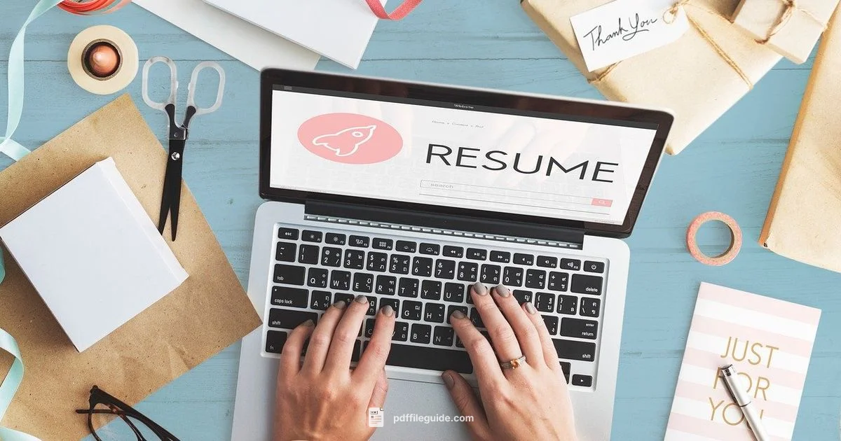 Resume in PDF Resume in PDF - PDF File Guide