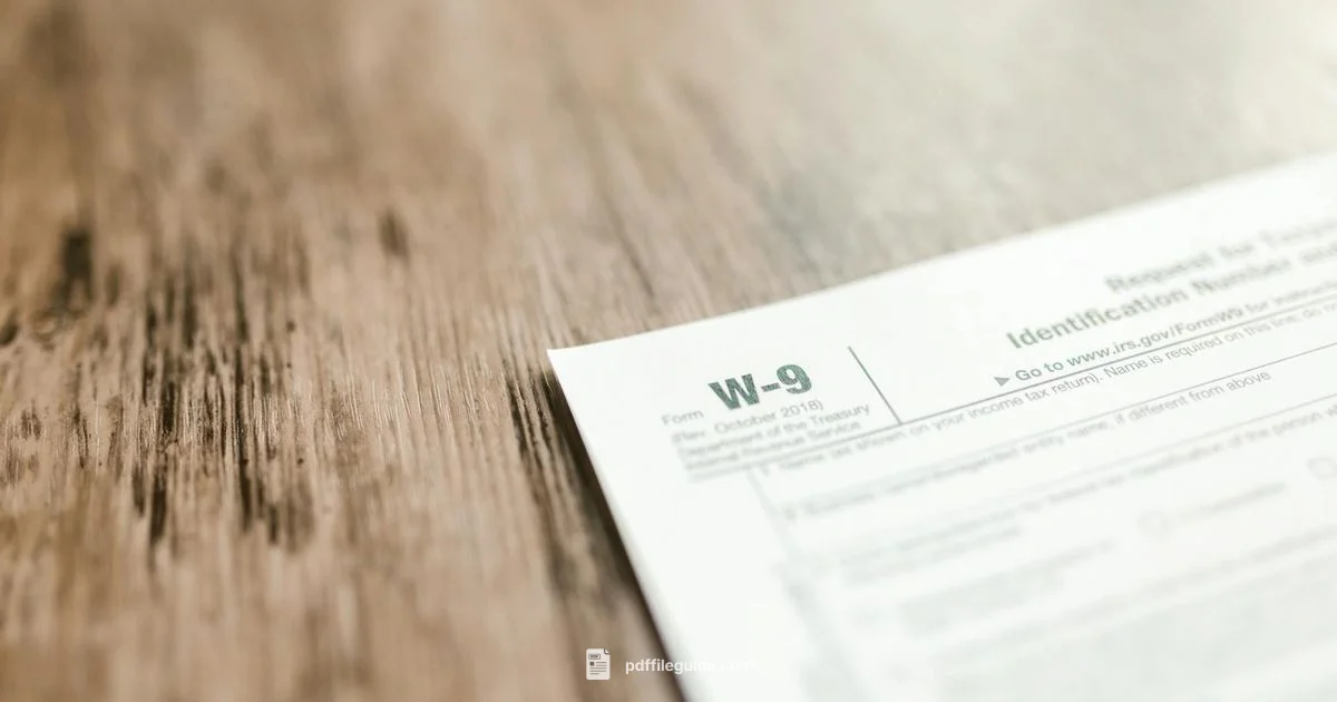 W-9 Form 2025 W-9 Form 2025 - PDF File Guide