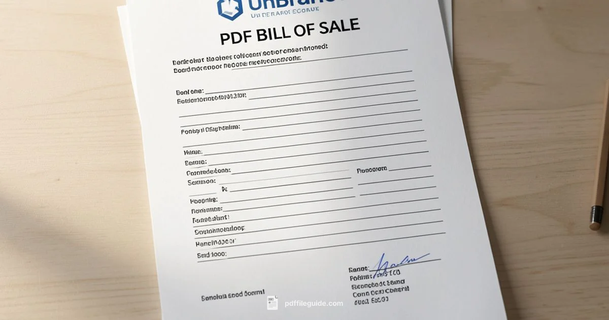 Fillable PDF Bill Fillable PDF Bill - PDF File Guide
