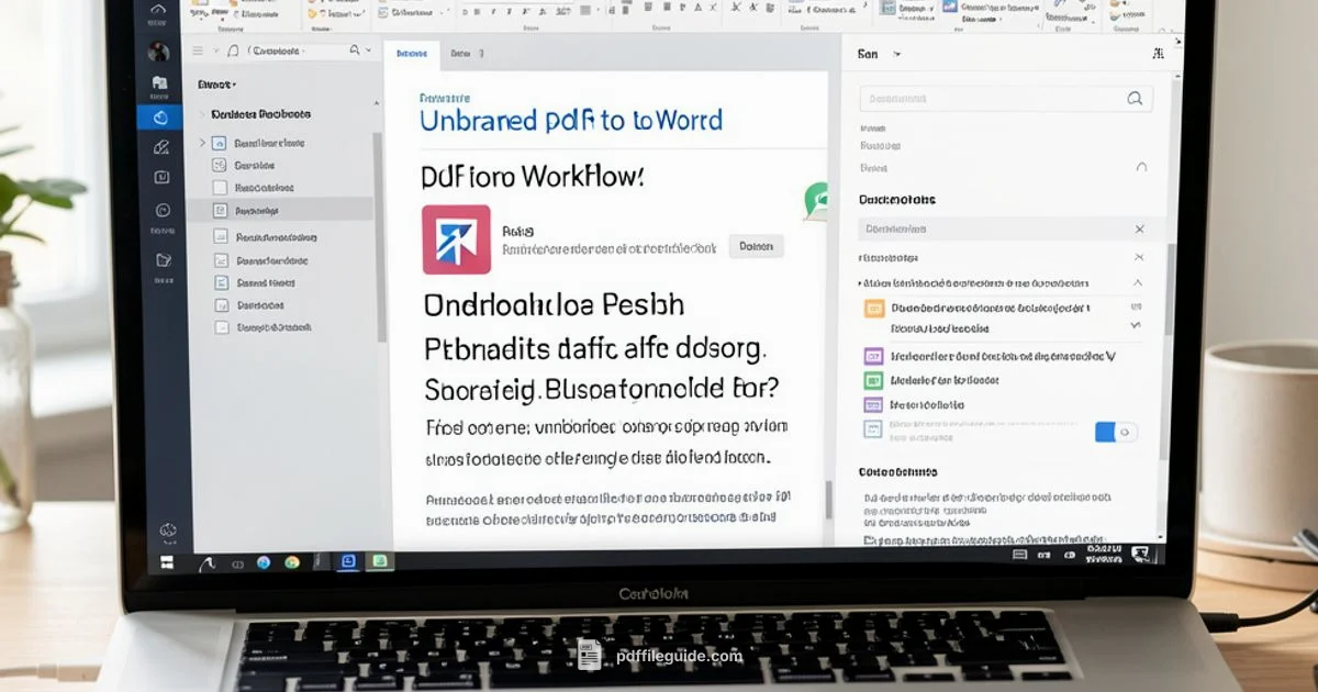 PDF to Word Workflow PDF to Word Workflow - PDF File Guide