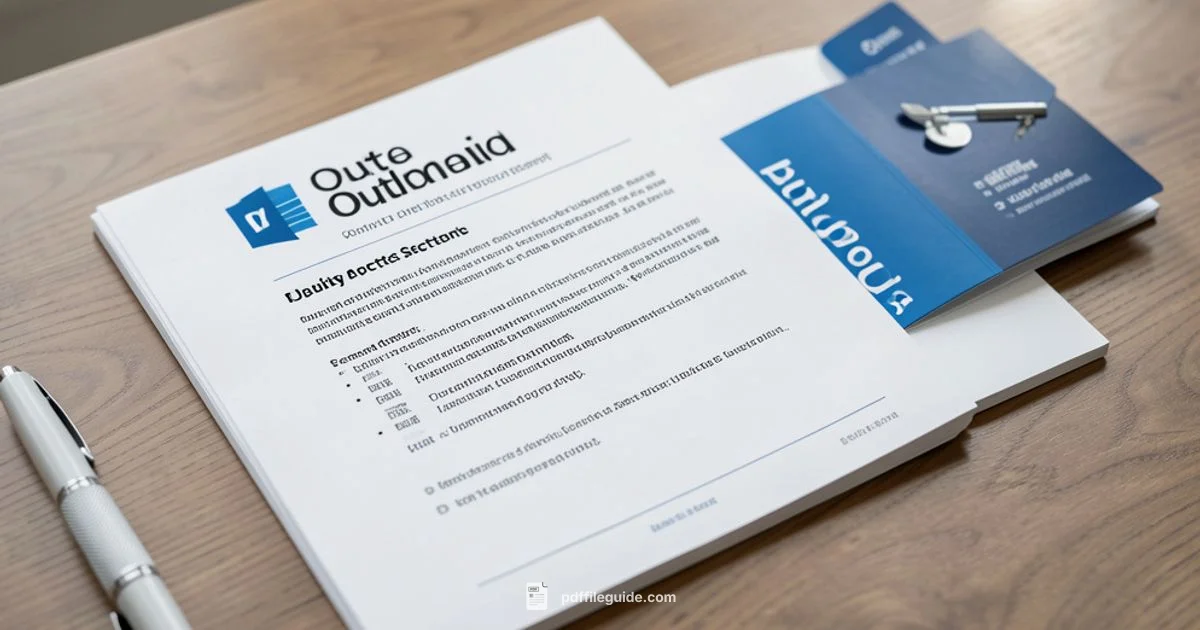 Outlook PDF Security - PDF File Guide