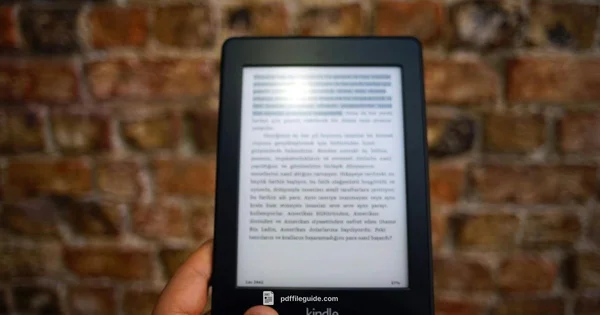 Send PDFs to Kindle - PDF File Guide