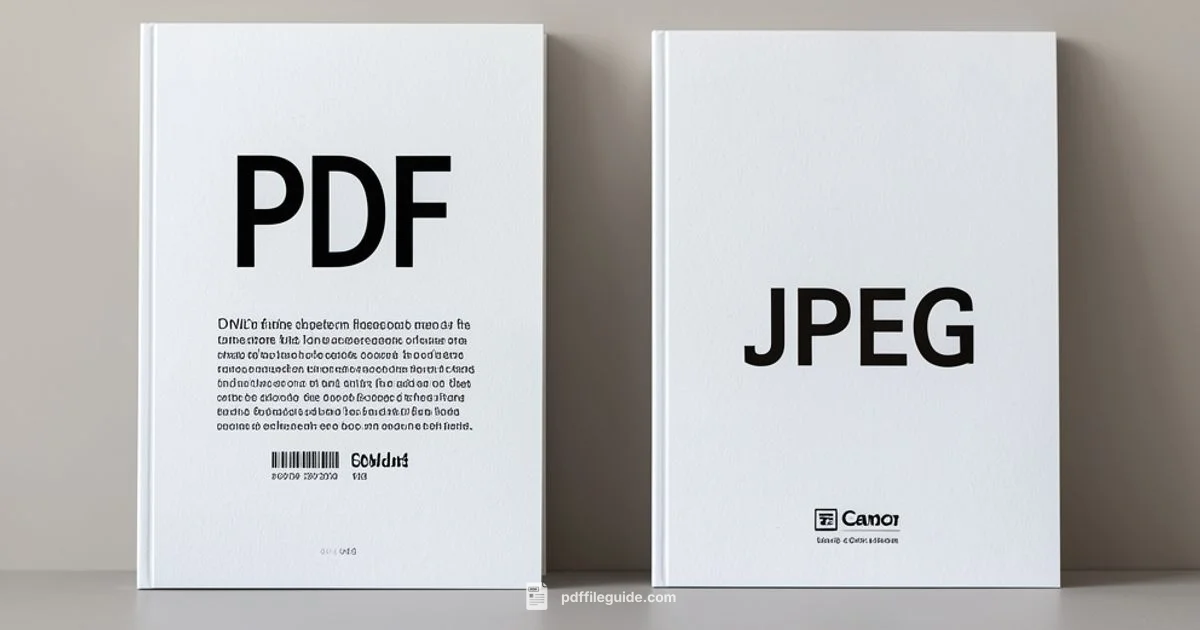 PDF vs JPEG - PDF File Guide